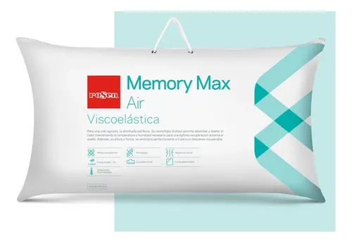 Rosen Almohada Memory Max Air King 41 X 81 Cm Cuotas sin inter s