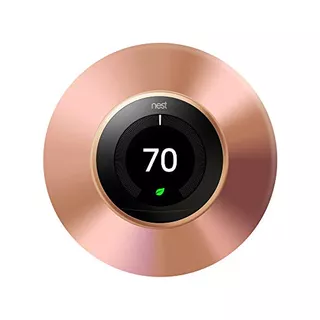 Nest Thermostat Wall Plate, 6 Inch, Copper Cover Plate,...