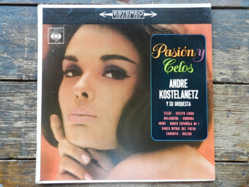 A. Kostelanetz   Pasion Y Celos  Lp Vinilo Impecable