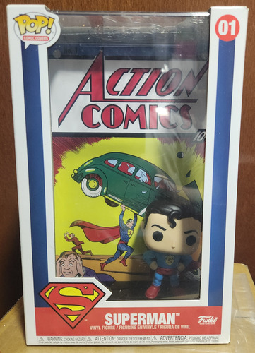 Funko Pop Superman (01) Comic Cover (Usado)