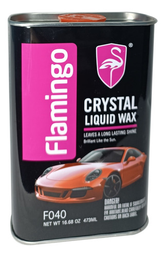 Cera Liquida Cristal Flamingo 473ml F040