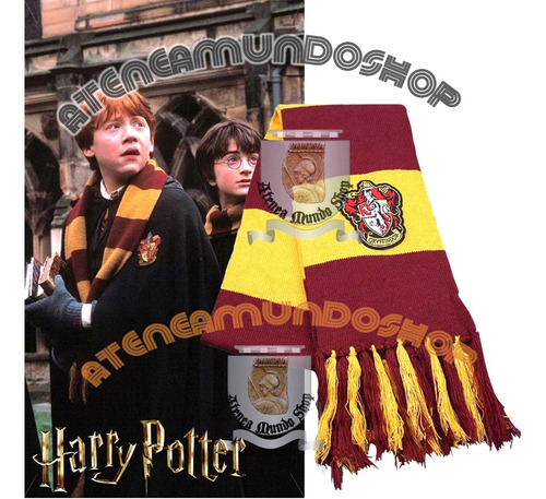 Bufanda Harry Potter Gryffindor Importada