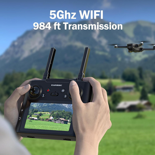 K600gps Drone With Camera, 4.5inch Lcd Rc Screen, 32g Sd ...