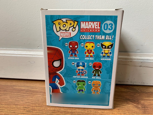 Funko Pop Spider-man 03 - Marvel Universe (Usado)