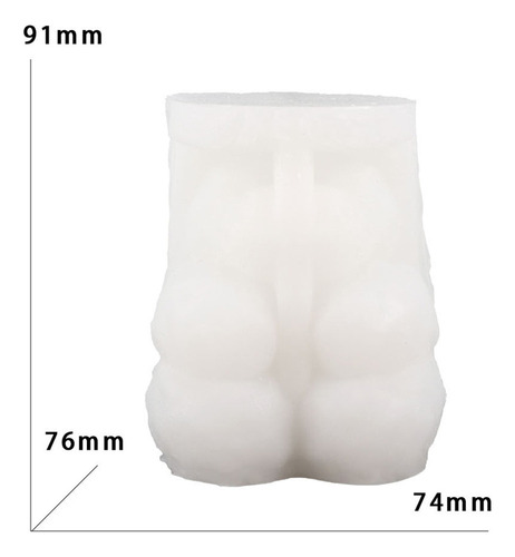 Moldes Para Velas De Aromaterapia Con Forma De Oso Rosa Para