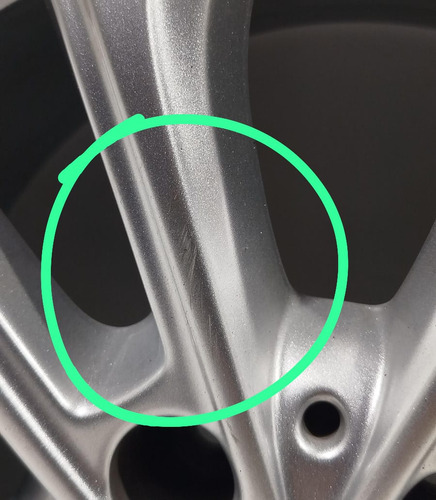 Jogo De Roda Mercedes C180 2019/2021 1.6 Aro 17 Com Detalhe (Usado)