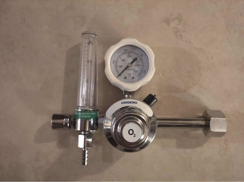 Regulador De Oxigeno Metal Pilar Mod 50510- Uso Medicinal (Usado)