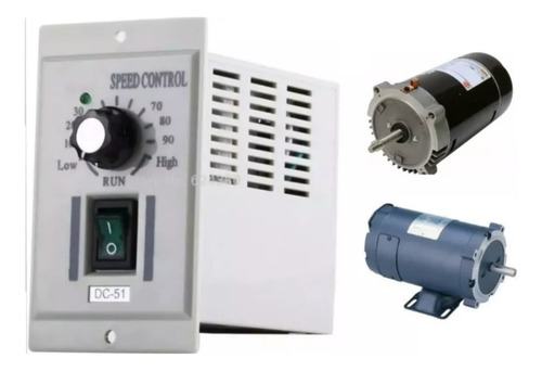 Controlador Velocidad Motor Cc 24v90v Entrada De Ca 110v
