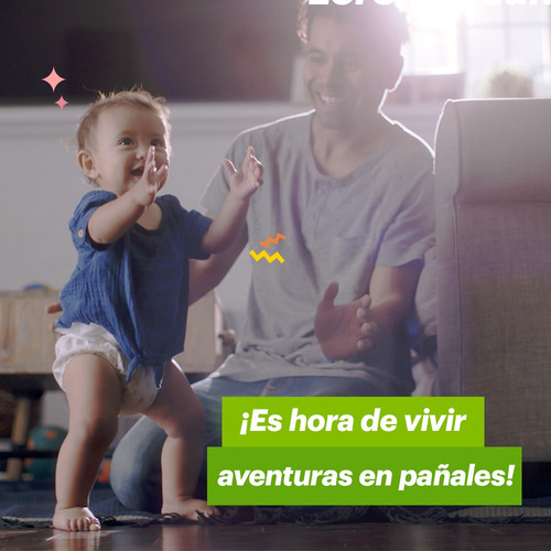 Pack por 3 Babyganics pañales etapa 4 68 Unidades Cada Pack