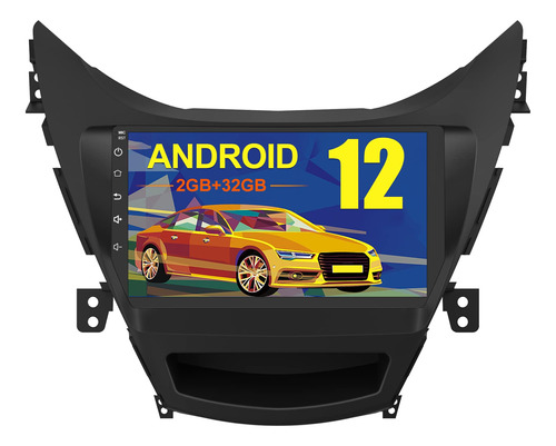 Radio Estreo Para Coche Android 12 Compatible Con Hyundai El