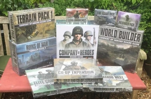 Jogo De Tabuleiro Company Of Heroes All-in Kickstarter