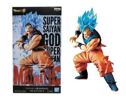 Figura Goku Blue Maximatic - Dragon Ball Super | Cuotas sin interés
