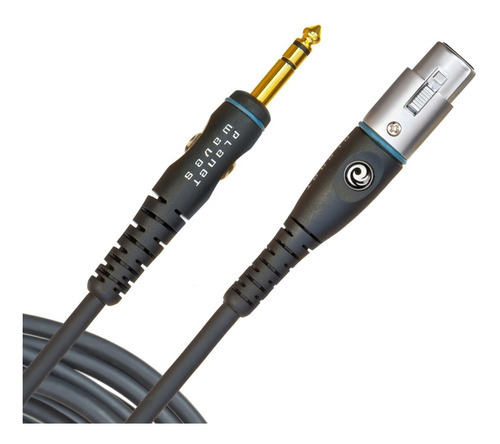 Cabo Microfone 7,62m P10-XLR Fêmea D'Addario Custom PW-GM-25
