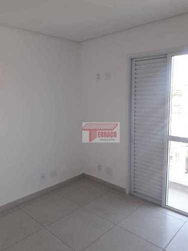 Cobertura Com 2 Dormitórios À Venda, 57 M² Por R$ 398.415,27 - Vila Pires - Santo André/sp - Co0642