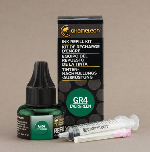 Refil De Tinta Chameleon - Evergreen  Gr4