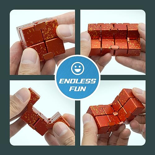 Cubo Infinito Dolasev Infinity Cube Fidget Toy Mejorado, Cub