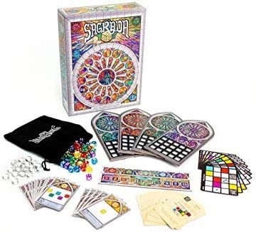 Juego De Mesa Floodgate Games Sagrada Para Adultos
