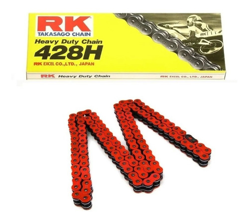 Cadena Rk Color 428 X136 Cg150 Xr125 Ybr125 Wave No Did 