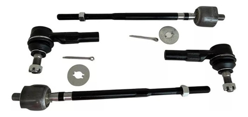 Terminal + Axial Direccion Toyota Tercel 1990-1999 4 Piezas