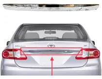 Comprar Platina Cromada Maleta Corolla 2009 2010 2011 2012 2013 2014