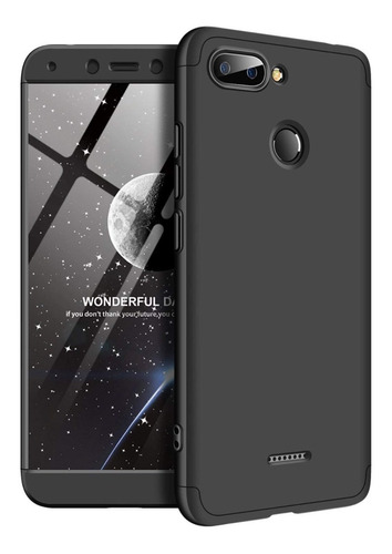 Funda 360 Luxury Compatible Xiaomi Redmi 6 (3 En 1)