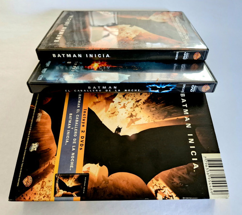 Dvdx2 Boxset Batman El Caballero De La Noche  Batman Inicia