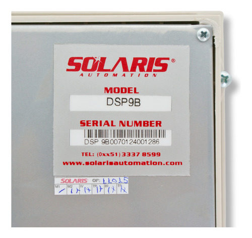 Frontal Dsp-9a Clp Solaris S9200 Hmi-dsp-9a Display 2x16