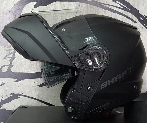 Casco Shaft 3690-dv Abatible Solid Negro