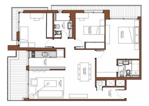 Venta Apartamento 3 Dormitorios A Estrenar En Malvin