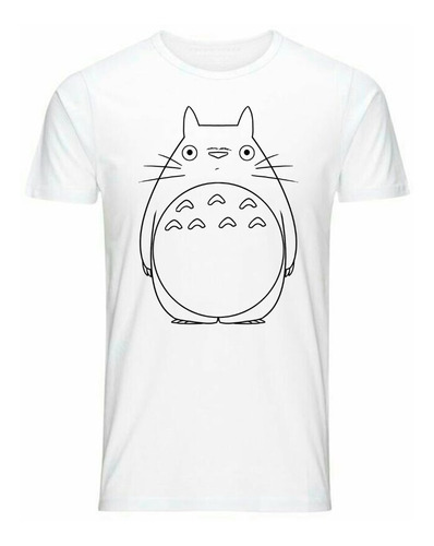 Remera Mi Vecino Totoro Pelicula Algodon Unisex Adulto/niño