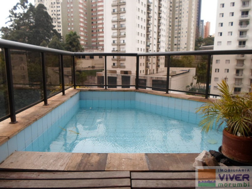 Imagem 7 de 15 de Morumbi-penthouse Com Piscina E Churrasqueira - Nm3198