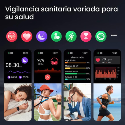Smartwatch Filwans Gts Mini Con Audífonos G-tide Ac 01