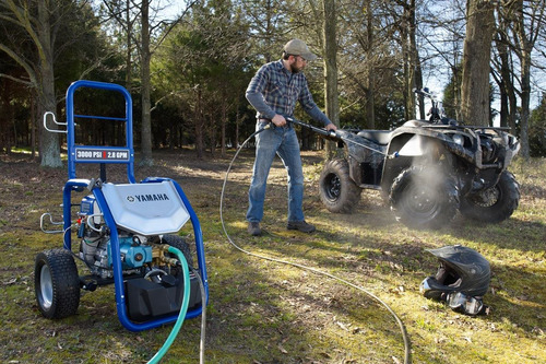 Imagen 7 de 9 de Hidrolavadora A Explosion Yamaha 3000 Psi 635 Lts/h