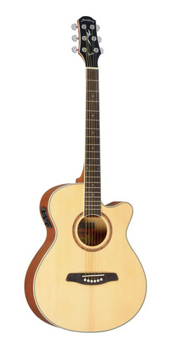 Imagem 7 de 10 de Violão Strinberg Berlin Be30c Elétrico C/ Afinador Natural