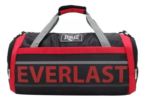 Imagen 1 de 4 de Bolso Everlast Gimnasio Viaje Deportivo Urbano Reforzado Tira De Hombro Color La Mejor Calidad! Diseño By Happy Buy