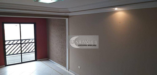 Imagem 12 de 15 de Cobertura Com 3 Dormitórios À Venda, 146 M² Por R$ 595.000,00 - Santa Paula - São Caetano Do Sul/sp - Co0113