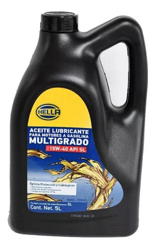 Aceite 15w40 Mineral Multigrado Hella 20lts