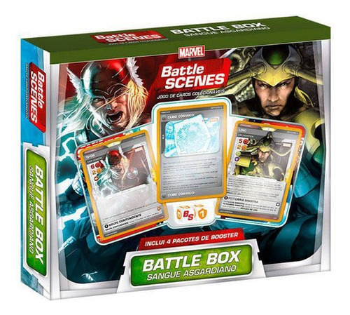 Cartas Battle Box - Sangue Asgardiano - Battle Scenes