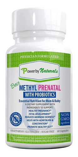 Vitamina Prenatal Powerbynaturals - Unidad a $5226