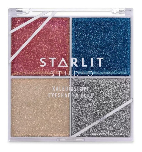 Paleta De 4 Sombra De Ojos Glitter Quad Visionary Starlit 