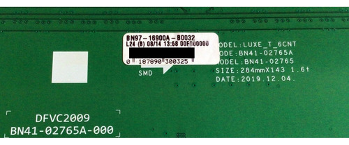 T-con Samsung Bn95-06565a Bn41-02765a Qn65q800tafxza (Usado)