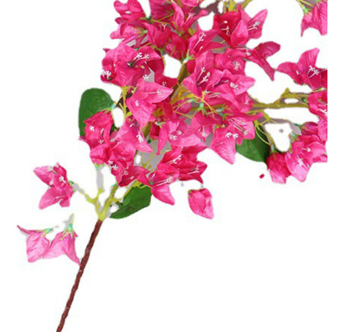 W Ramas De Buganvilla Seda Artificial De 120 Cm Rosa