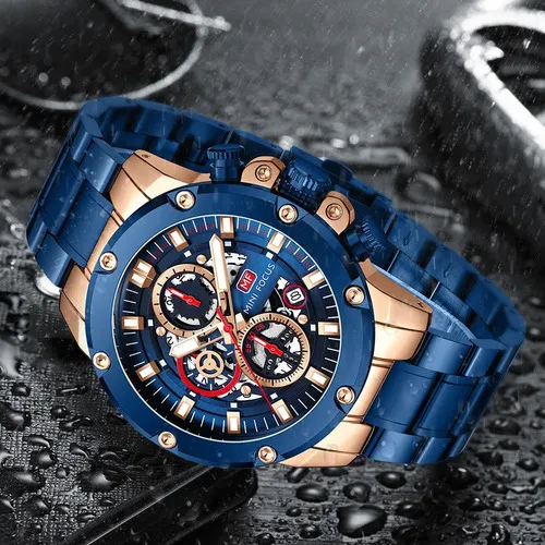 Mini focus blue watch deals
