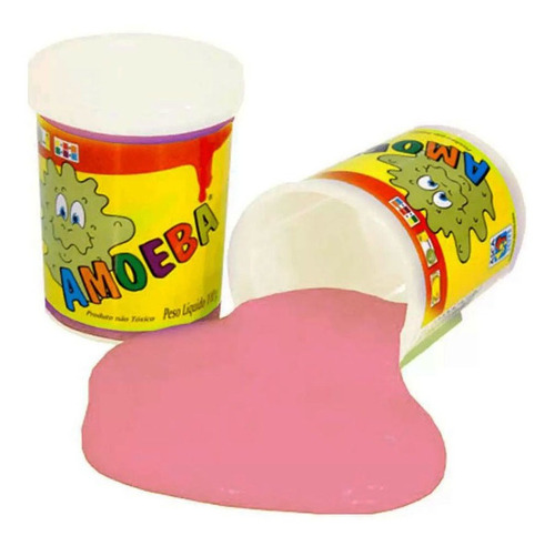 Imagem 2 de 2 de Amoeba Geleca Asca Toys Rosa Claro
