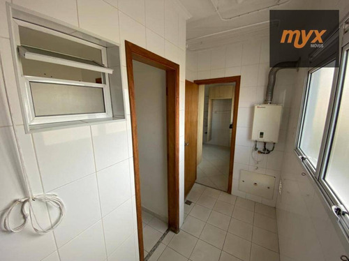 Apartamento Com 3 Dormitórios À Venda, 110 M² Por R$ 575.000,00 - Campo Grande - Santos/sp - Ap6059
