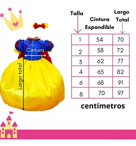 Vestido De Princesa Blanca Nieves + Faldilla +capa Y Diadema