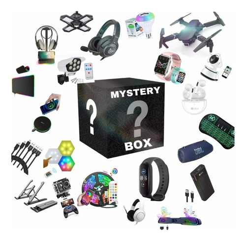 Caja De Sorpresa Misteriosa, Electronica Plata