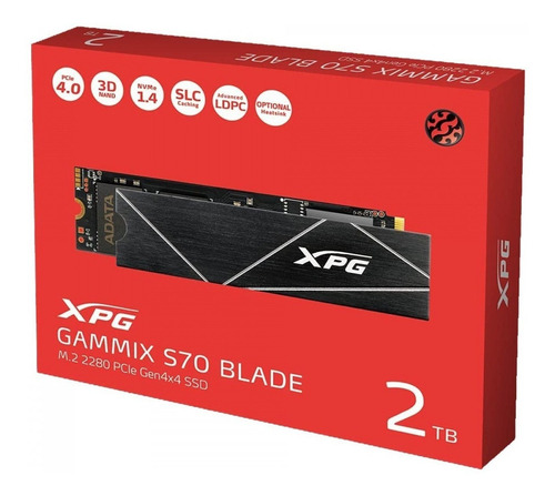 Disco Sólido Interno Xpg Gammix S70 Agammixs70b-2t-cs 2tb