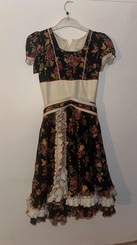 Vestido De Huasa Mujer