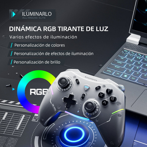 Hx Control Joystick Inalámbrico Machenike G5 Pro Para Pc